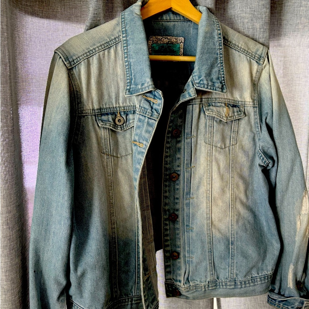 Well loved Jean jacket.